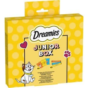 Dreamies Cat Treats Big Pack - Ekonomipack: Junior Box (2 x 150 g)