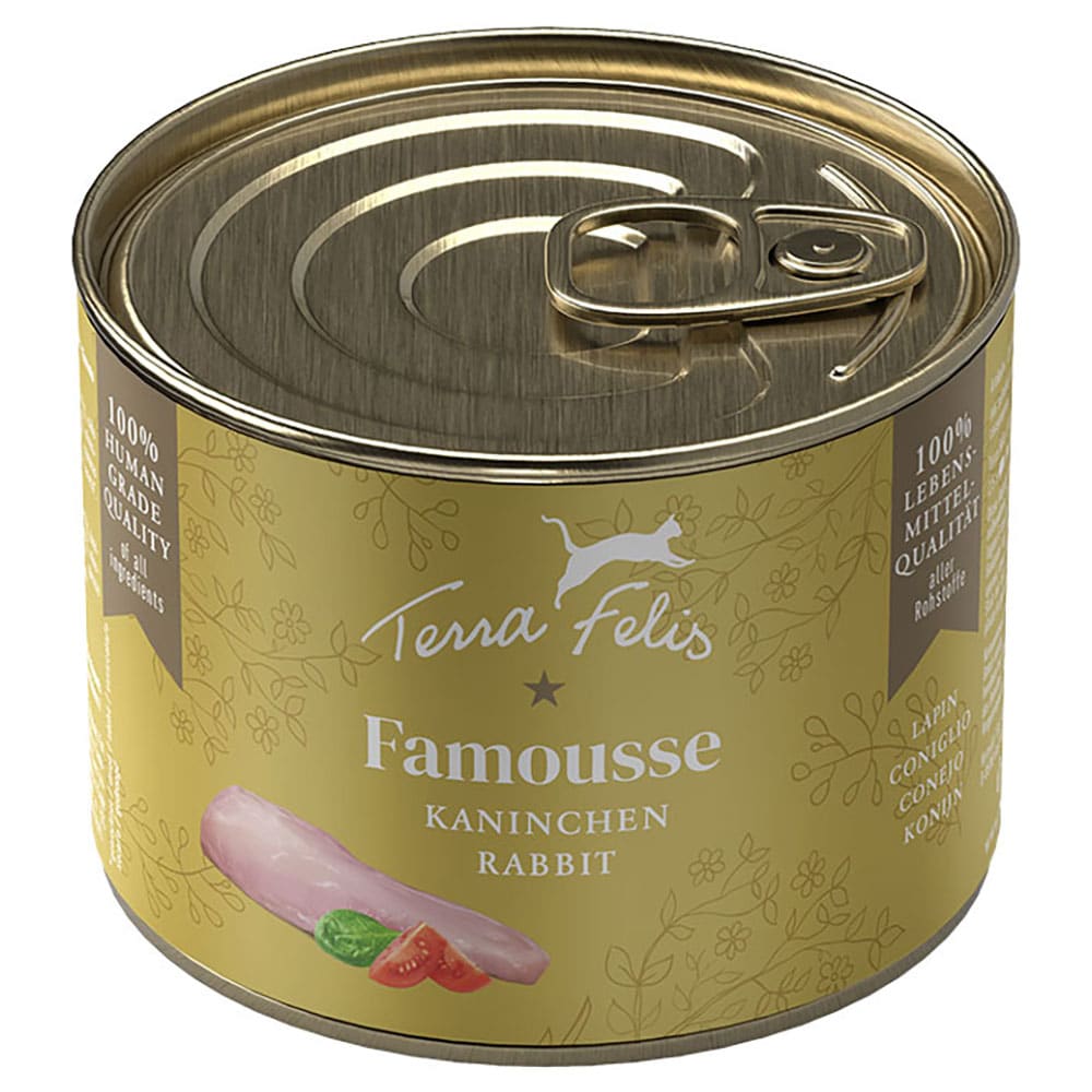 Ekonomipack Terra Felis Famousse 24 x 200 g - Kanin