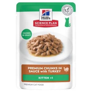 Hill's Science Plan Kitten - 12 x 85 g Kalkon
