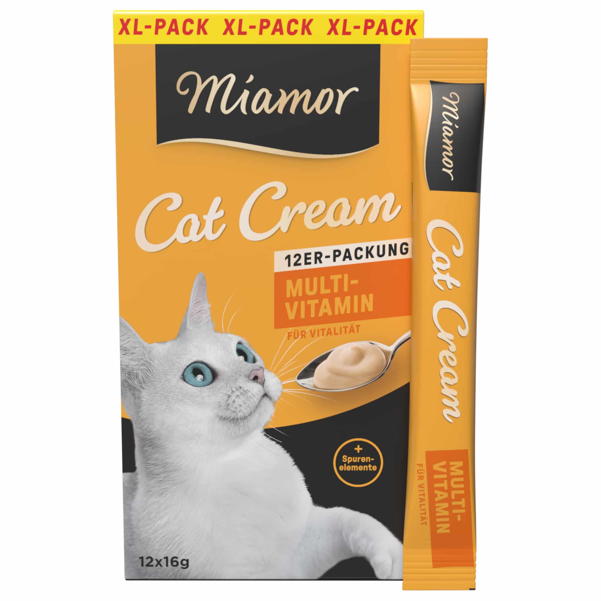 Miamor Cat Snack Multi-Vitamin Kräm - Sparpaket: 60 x 16 g
