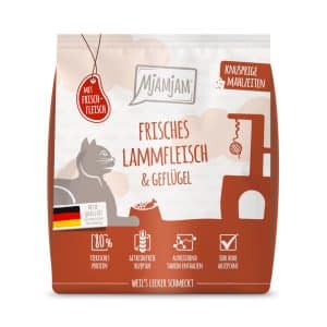 MjAMjAM Knusprige Mahlzeiten med lamm & fjäderfä - 300 g