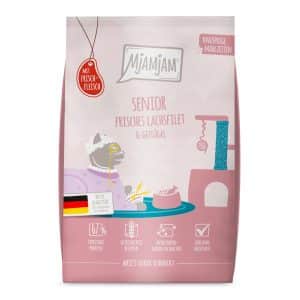 MjAMjAM Knusprige Mahlzeiten Senior med lax & fjäderfä - 1,5 kg