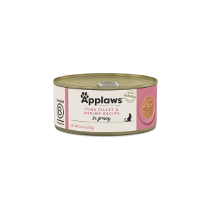 Applaws Cat Tonfiskfilé & Räka Burk 24 x 70 g för katter