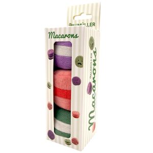 Aumüller kattleksak Macarons - 3-pack