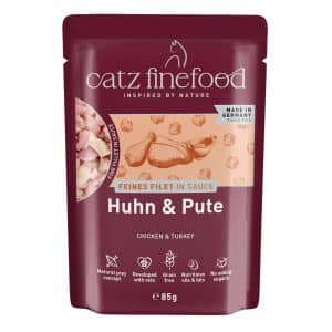 catz finefood Fine Fillets 16 x 85 g - Kyckling & kalkon