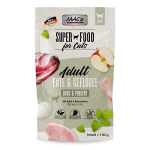 Ekonomipack: MAC's Cat Pouch 24 x 100 g - Anka & fjäderfä