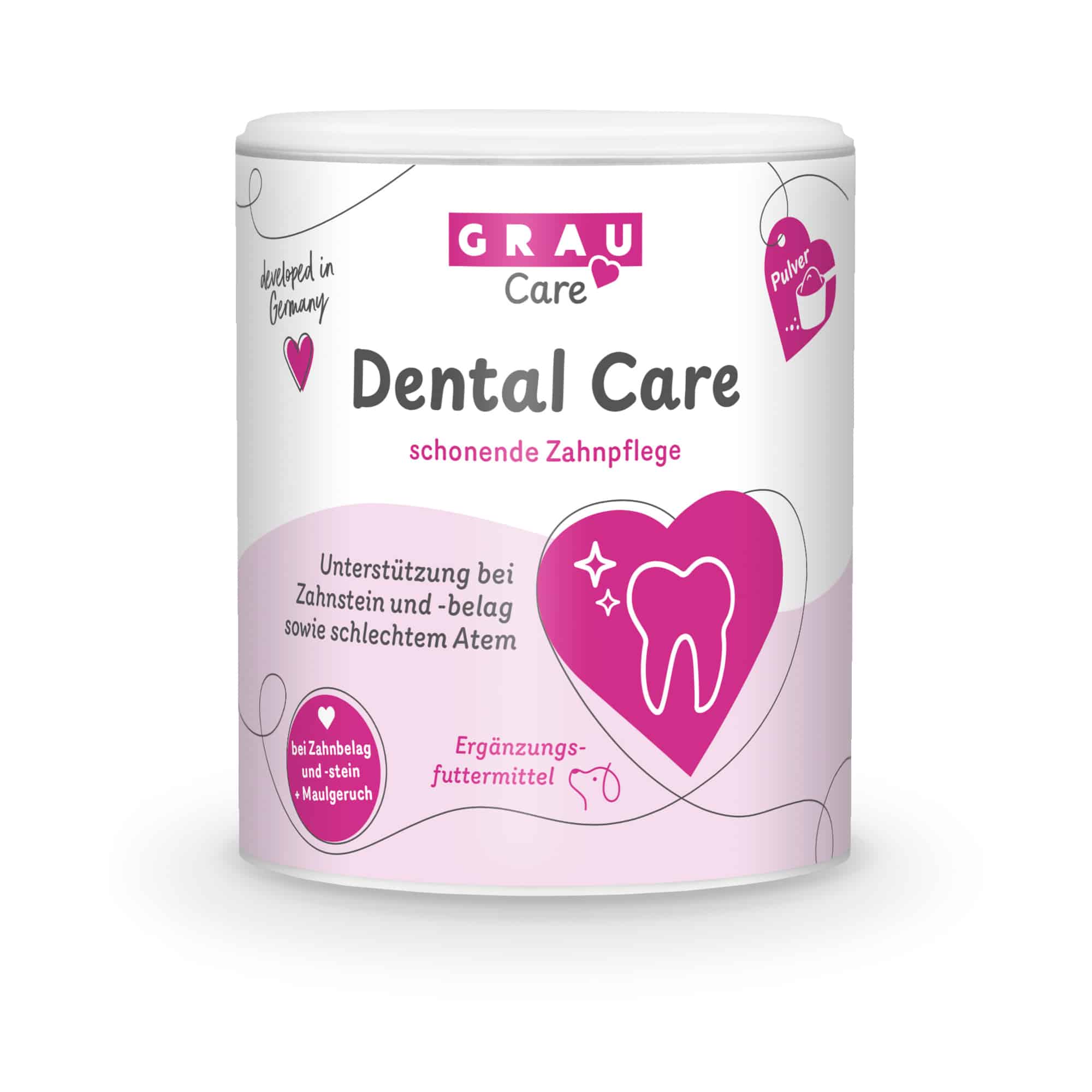 GRAU Dental Care - Ekonomipack: 2 x 100 g