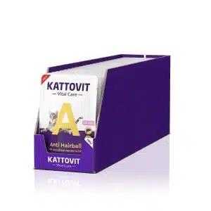 Kattovit Vital Care Anti Hairball med lax för katter 24 x 85 g