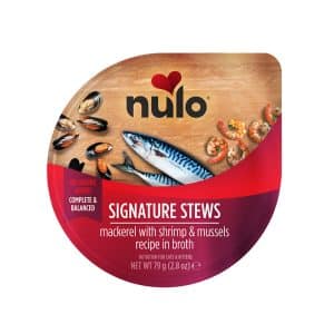 Nulo Signature Stews Cat Mackerel with Shrimp & Mussels in Broth Våtfoder till Katt 79 g
