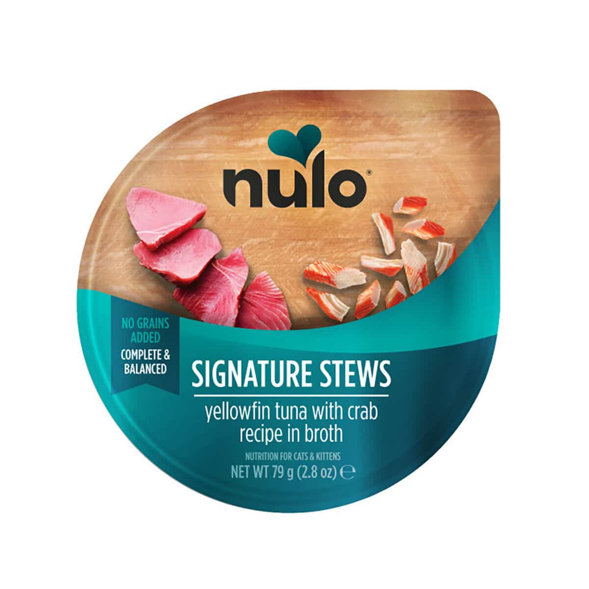 Nulo Signature Stews Cat Yellowfin Tuna with Crab in Broth Våtfoder till Katt 79 g