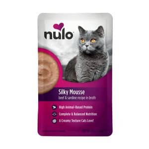 Nulo Silky Mousse Cat Beef & Sardine in Broth Våtfoder till Katt 79 g