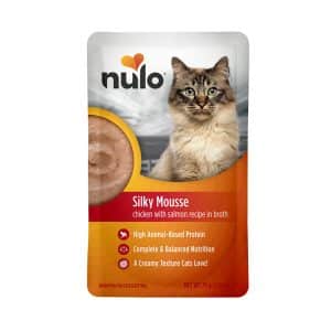 Nulo Silky Mousse Cat Chicken with Salmon in Broth Våtfoder till Katt 79 g
