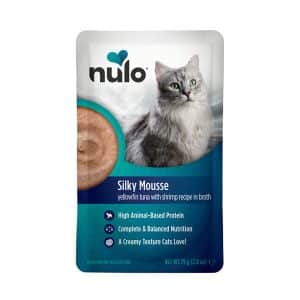 Nulo Silky Mousse Cat Yellowfin Tuna with Shrimp in Broth Våtfoder till Katt 79 g