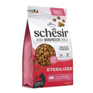 Schesir Sterilized & Light med skinka - 1,5 kg