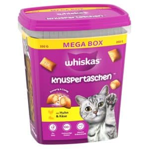 Whiskas Temptations - Ekonomipack: Kyckling & ost 2 x 350 g