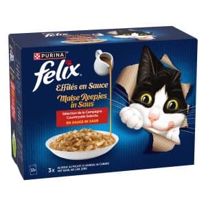 3 + 1 på köpet! 4x Latz - 4 x (12 x 85 g) "Gravy Lover - Så god som den ser ut" påsar, En mängd olika smaker från landet, (36 + 12 på köpet!)