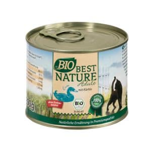 Best Nature Cats Bio med ekologisk anka & ekologisk pumpa - 6 x 200 g