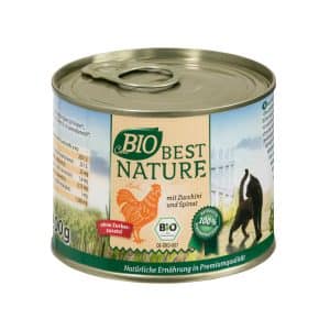 Best Nature Cats Bio med ekologisk kyckling & ekologisk zucchini - 6 x 200 g