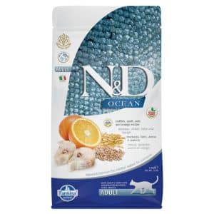 Farmina N&D Ocean Ancestral Grain Adult med torsk & apelsin - 1,5 kg