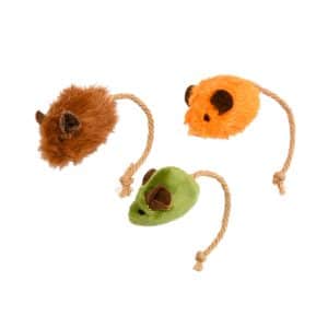 Little&Bigger Autumn Vibes Mini-möss Kattleksaker 3-pack