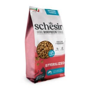 Schesir Sterilized med fisk - 10 kg