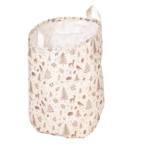 zooplus Exclusive förvaringsväska i vinterdesign - Ø 35 x H 45 cm