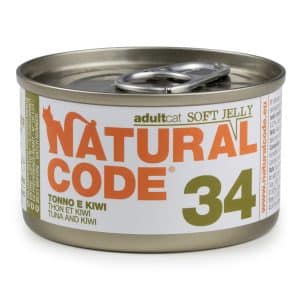 Ekonomipack: Natural Code Soft Jelly Can 24 x 85 g - Tonfisk & kiwi