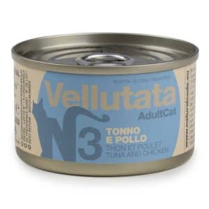 Ekonomipack: Natural Code Velouté Can 24 x 85, g - Tonfisk & kyckling