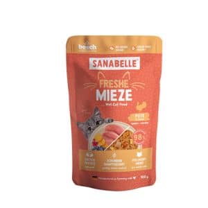 Freshe Mieze Cat 10 x 100 g - Kalkon & kyckling