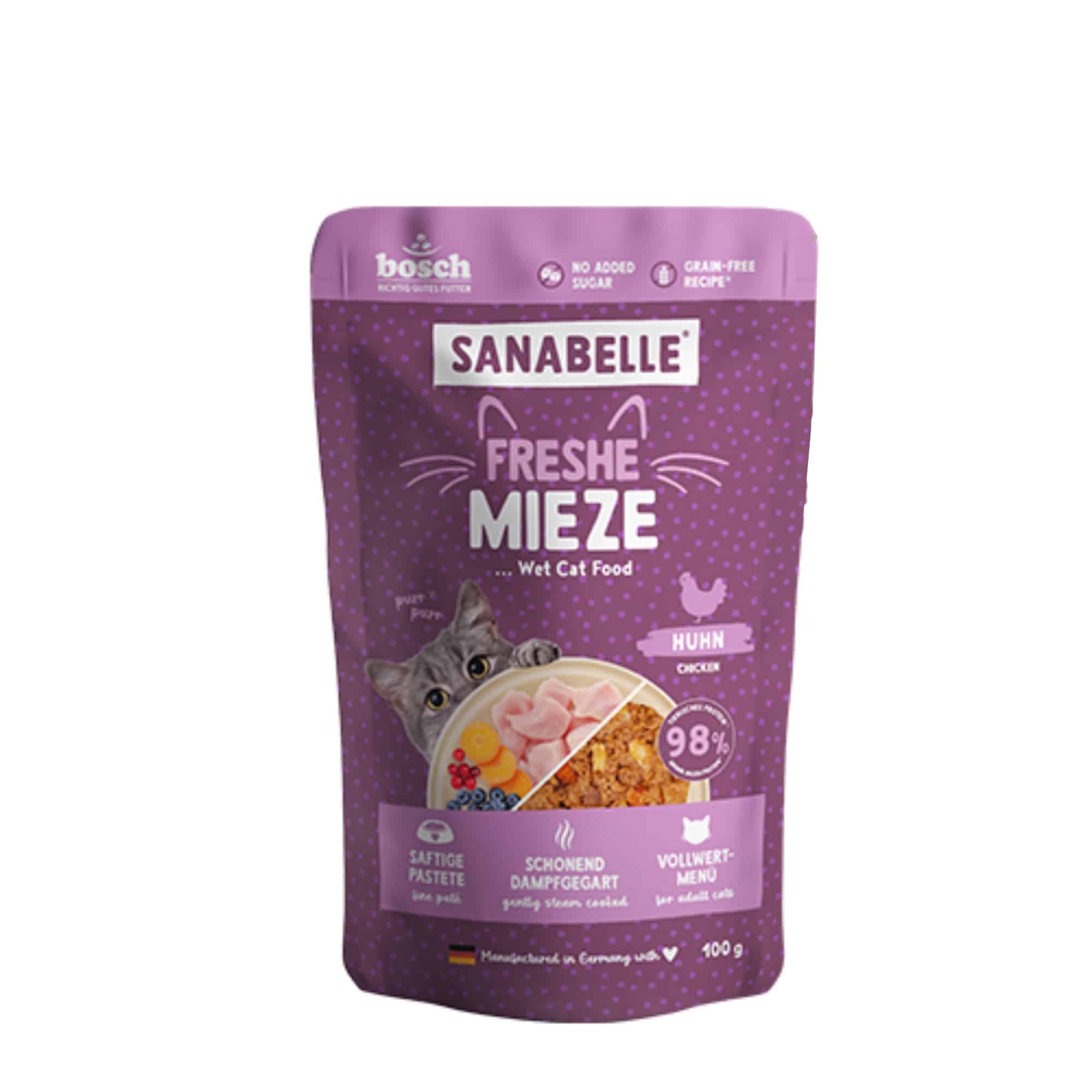 Freshe Mieze Cat 10 x 100 g - Kyckling