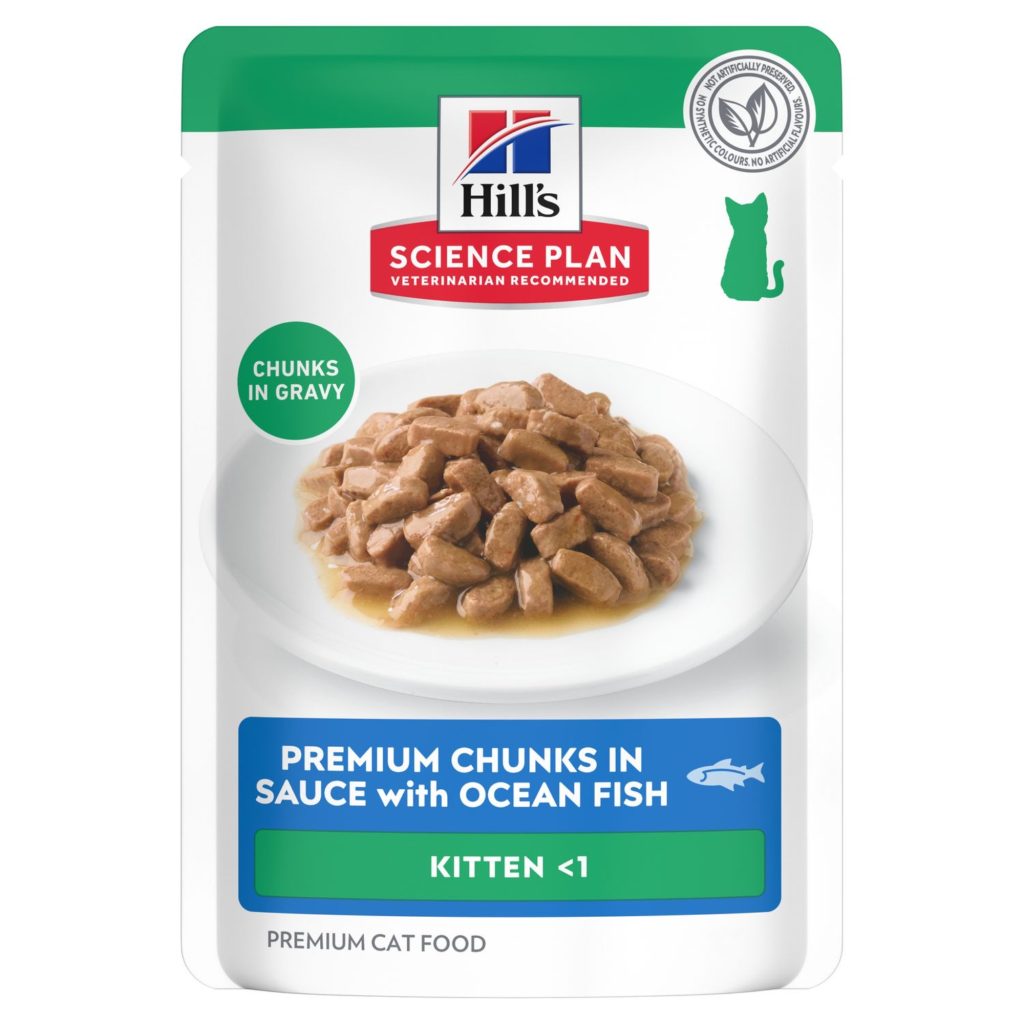 Hill's Science Plan Kitten - Sparpack: 24 x 85 g Havsfisk