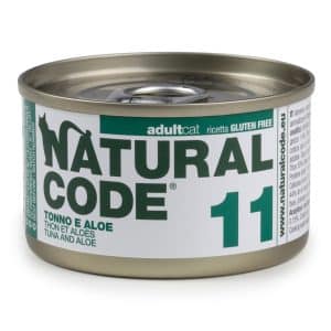 Natural Code Cooking Water Can 6 x 85 g - Tonfisk & aloe