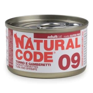 Natural Code Cooking Water Can 6 x 85 g - Tonfisk & räkor