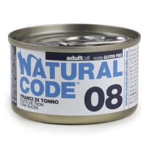 Natural Code Cooking Water Can 6 x 85 g - Tonfiskskivor
