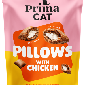 PrimaCat Pillows Chicken Godis för katter 60 g