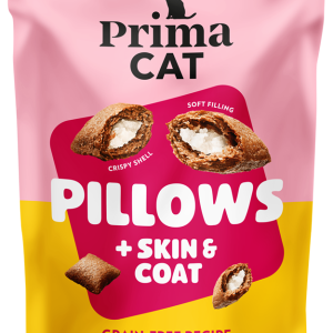 PrimaCat Pillows Skin & Coat Godis för katter 60 g